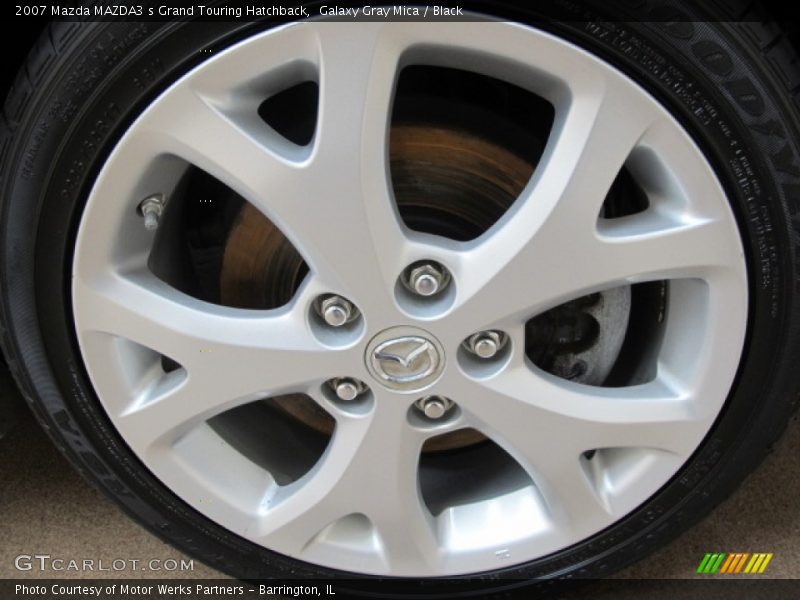 Galaxy Gray Mica / Black 2007 Mazda MAZDA3 s Grand Touring Hatchback