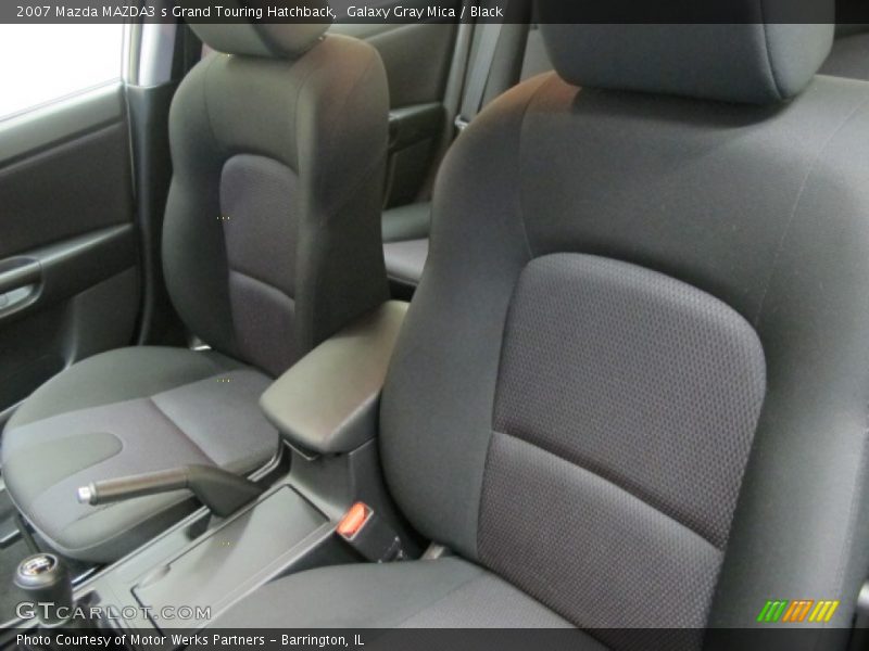Galaxy Gray Mica / Black 2007 Mazda MAZDA3 s Grand Touring Hatchback