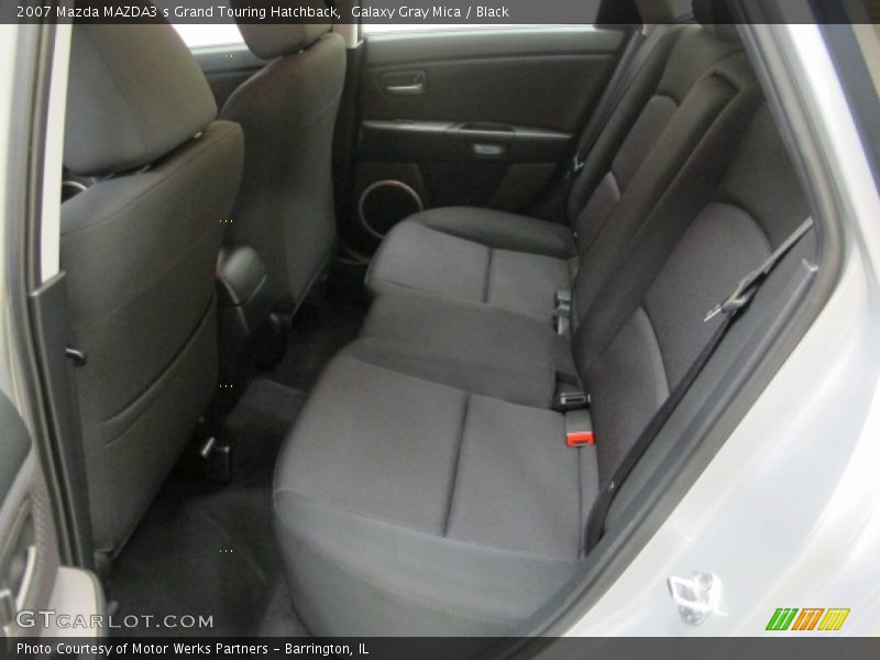 Galaxy Gray Mica / Black 2007 Mazda MAZDA3 s Grand Touring Hatchback