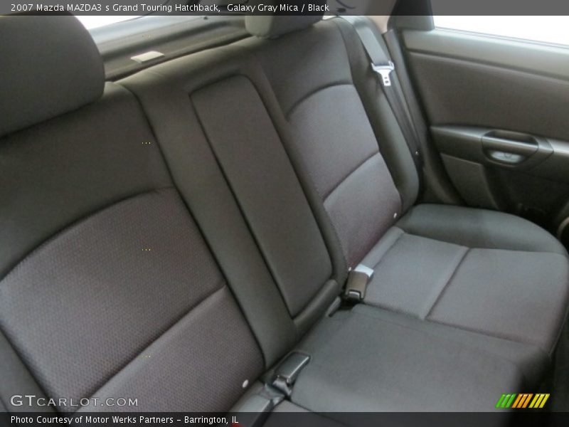 Galaxy Gray Mica / Black 2007 Mazda MAZDA3 s Grand Touring Hatchback