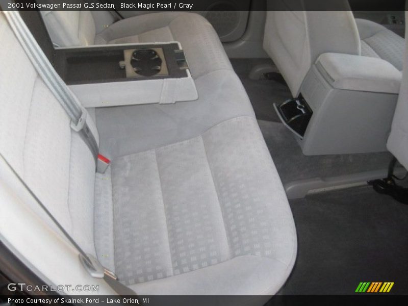 Black Magic Pearl / Gray 2001 Volkswagen Passat GLS Sedan
