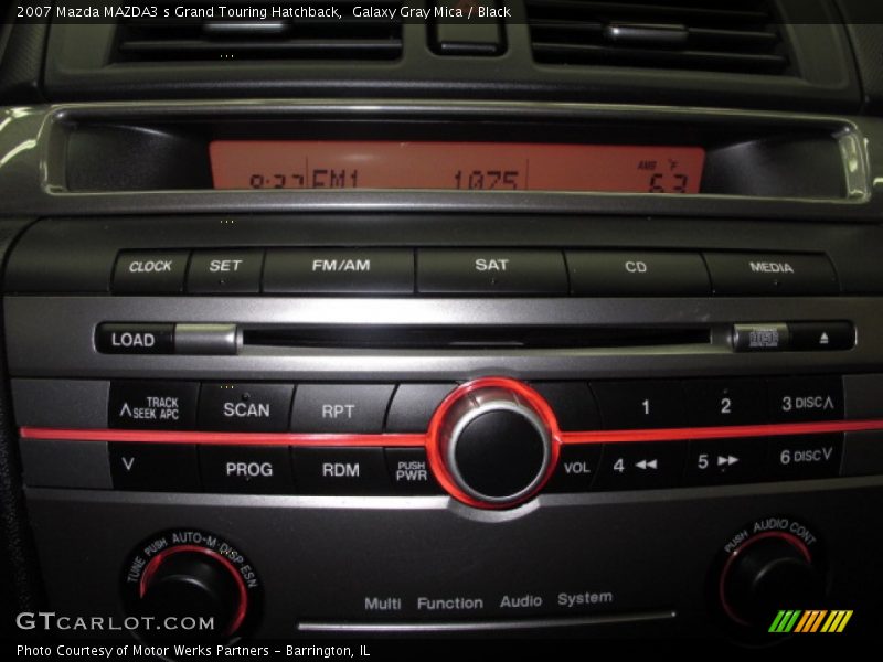 Galaxy Gray Mica / Black 2007 Mazda MAZDA3 s Grand Touring Hatchback