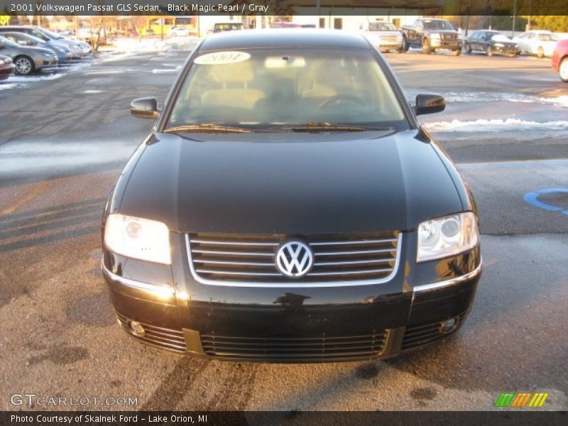 Black Magic Pearl / Gray 2001 Volkswagen Passat GLS Sedan