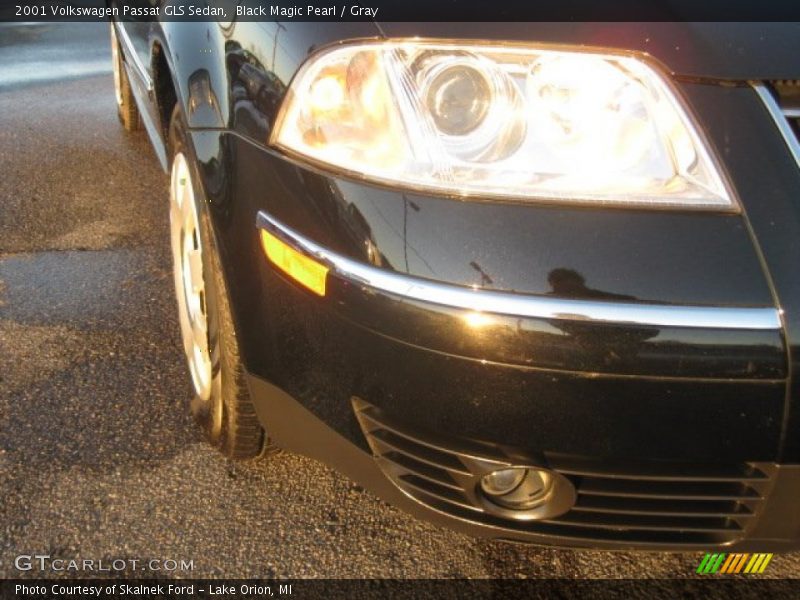 Black Magic Pearl / Gray 2001 Volkswagen Passat GLS Sedan
