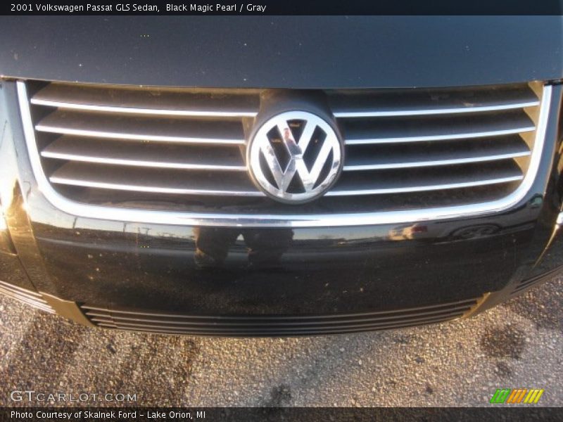 Black Magic Pearl / Gray 2001 Volkswagen Passat GLS Sedan