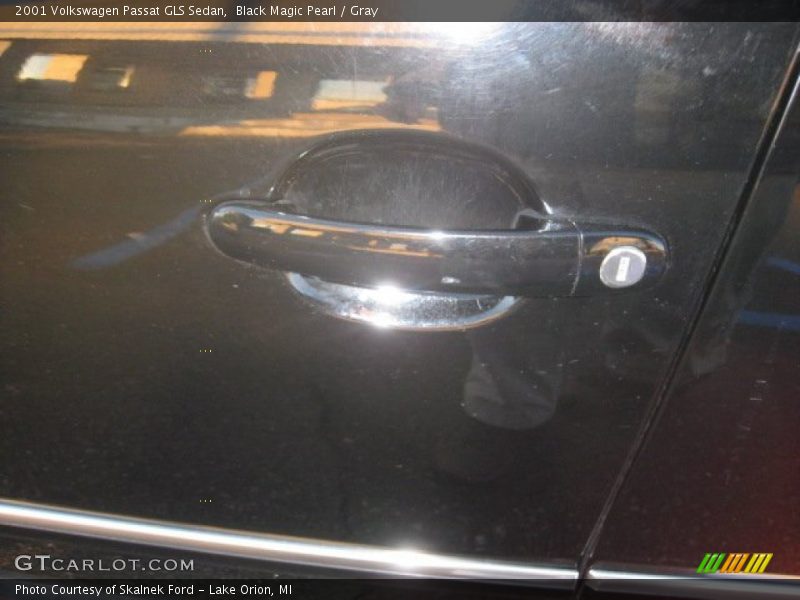 Black Magic Pearl / Gray 2001 Volkswagen Passat GLS Sedan