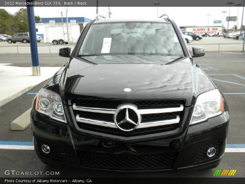 Black / Black 2012 Mercedes-Benz GLK 350