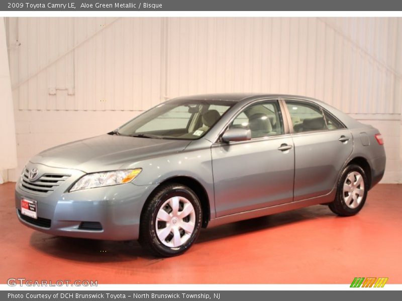 Aloe Green Metallic / Bisque 2009 Toyota Camry LE