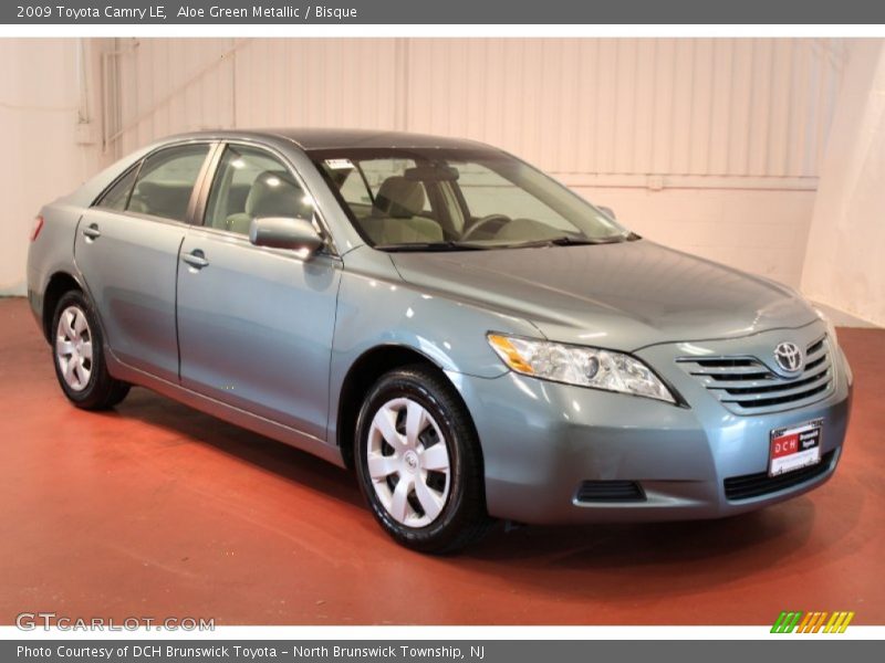 Aloe Green Metallic / Bisque 2009 Toyota Camry LE