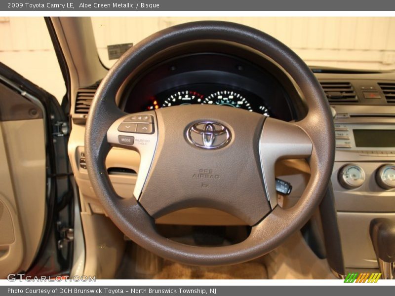 Aloe Green Metallic / Bisque 2009 Toyota Camry LE