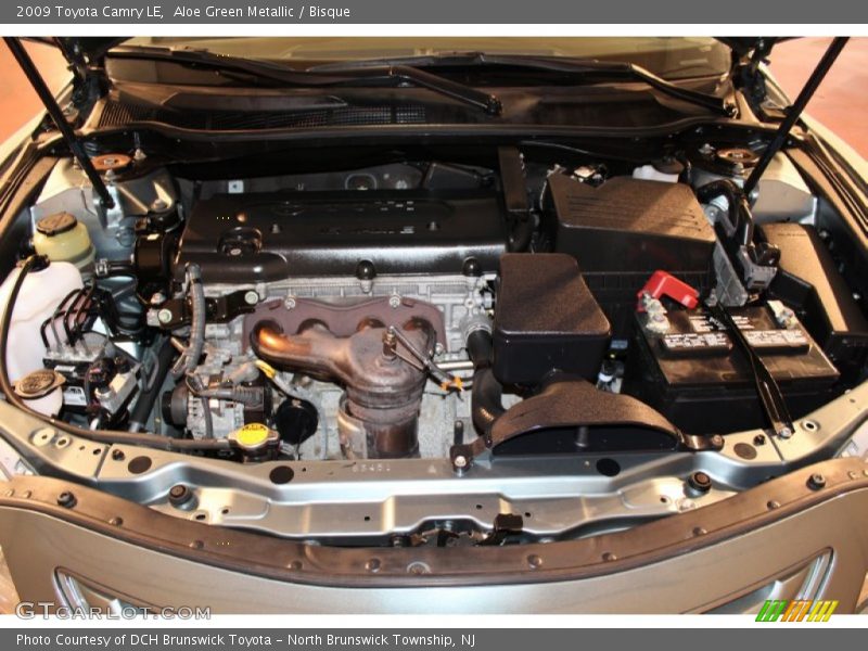 Aloe Green Metallic / Bisque 2009 Toyota Camry LE