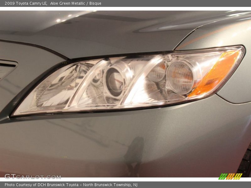 Aloe Green Metallic / Bisque 2009 Toyota Camry LE