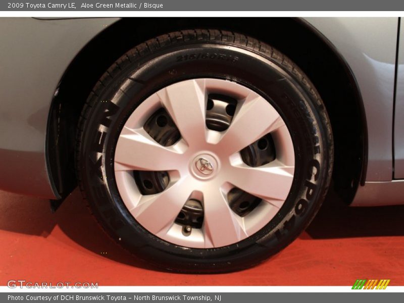 Aloe Green Metallic / Bisque 2009 Toyota Camry LE