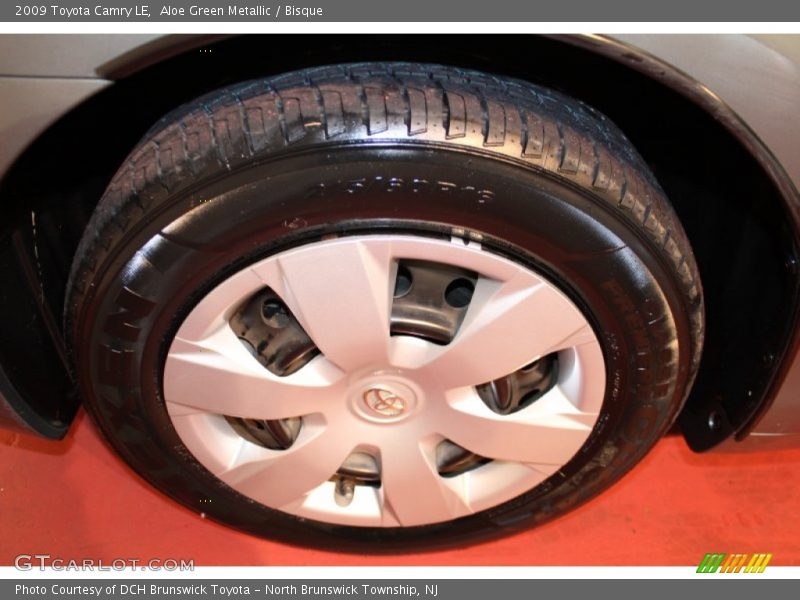Aloe Green Metallic / Bisque 2009 Toyota Camry LE