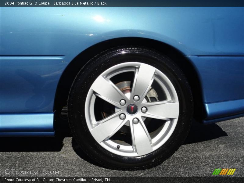 Barbados Blue Metallic / Black 2004 Pontiac GTO Coupe
