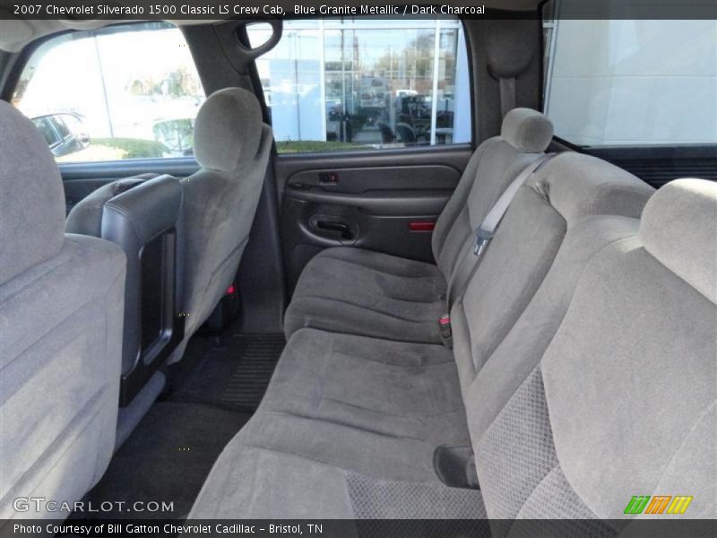 Blue Granite Metallic / Dark Charcoal 2007 Chevrolet Silverado 1500 Classic LS Crew Cab