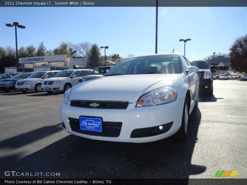 Summit White / Ebony 2011 Chevrolet Impala LT