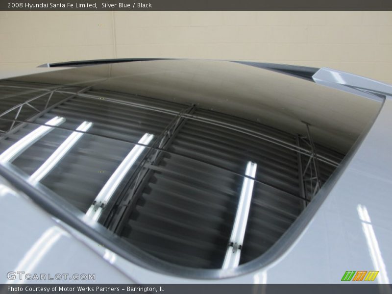 Silver Blue / Black 2008 Hyundai Santa Fe Limited