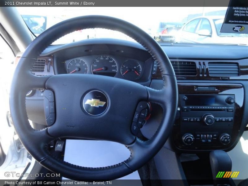 Summit White / Ebony 2011 Chevrolet Impala LT