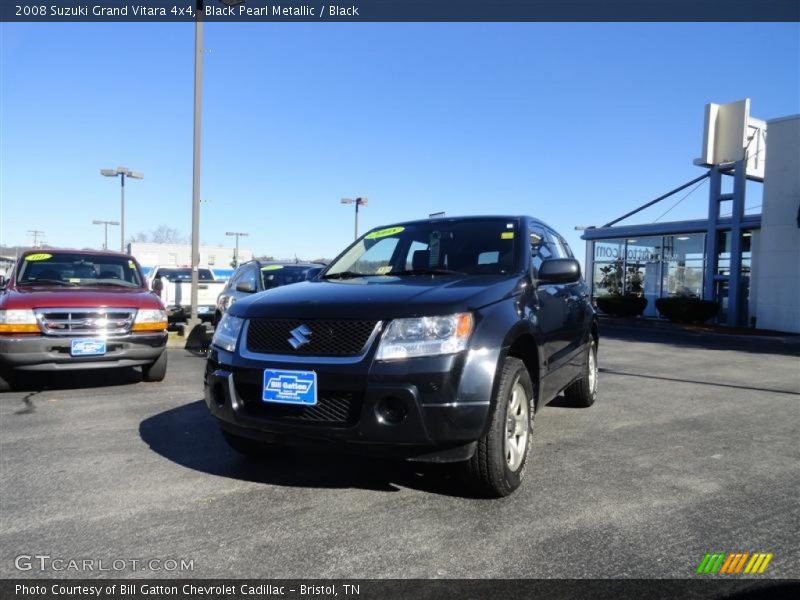 Black Pearl Metallic / Black 2008 Suzuki Grand Vitara 4x4