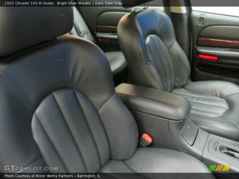 Bright Silver Metallic / Dark Slate Gray 2003 Chrysler 300 M Sedan
