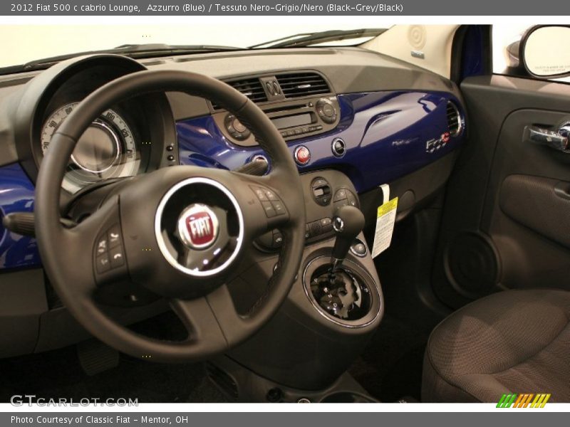 Dashboard of 2012 500 c cabrio Lounge