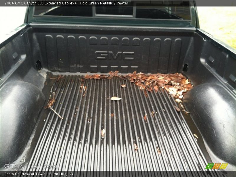 Polo Green Metallic / Pewter 2004 GMC Canyon SLE Extended Cab 4x4