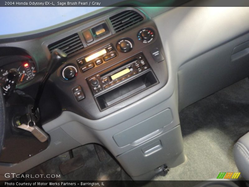 Sage Brush Pearl / Gray 2004 Honda Odyssey EX-L