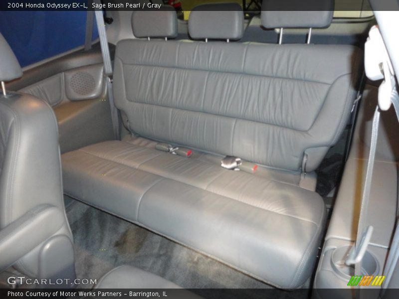Sage Brush Pearl / Gray 2004 Honda Odyssey EX-L
