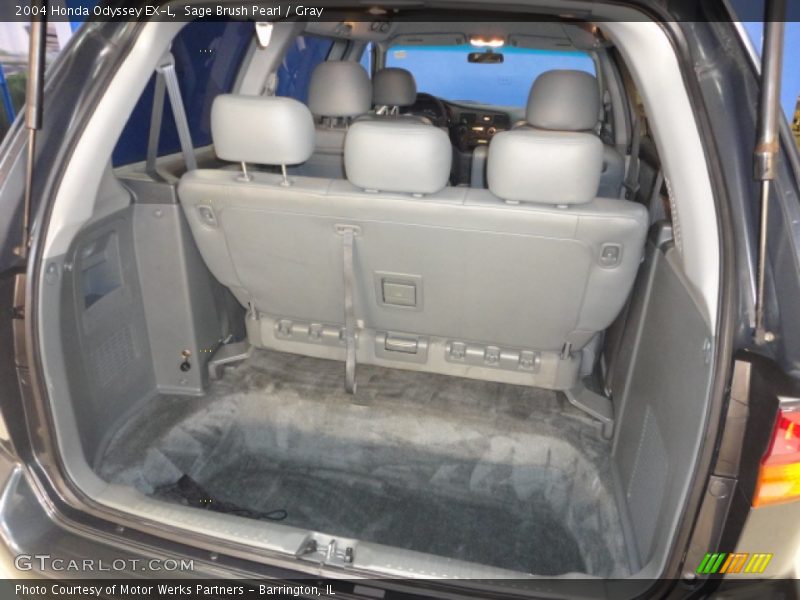 Sage Brush Pearl / Gray 2004 Honda Odyssey EX-L