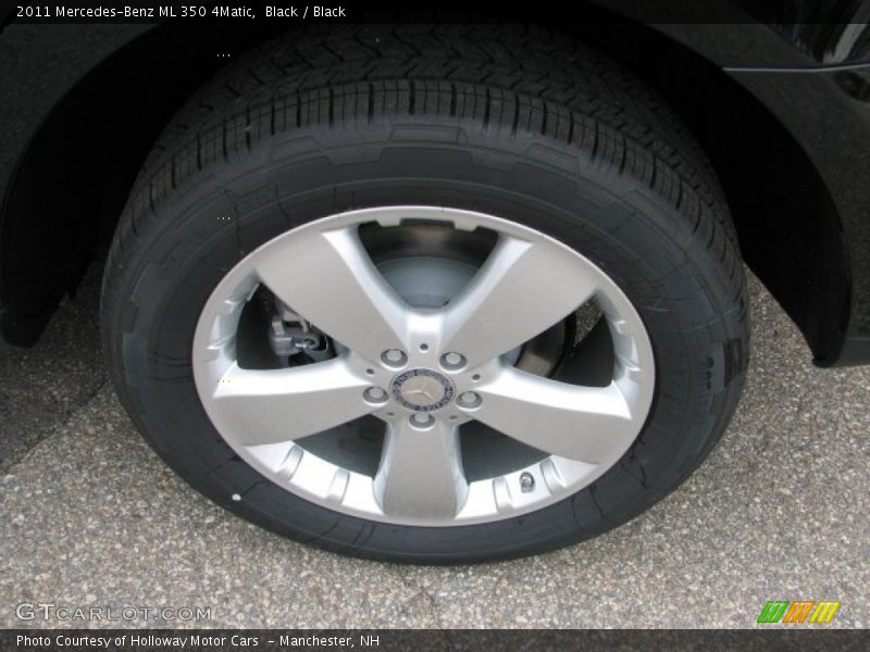 Black / Black 2011 Mercedes-Benz ML 350 4Matic