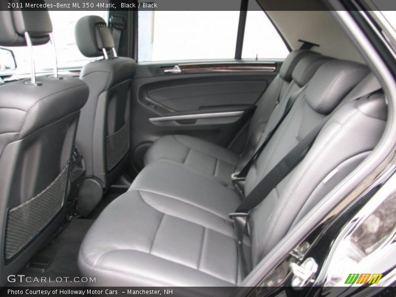 Black / Black 2011 Mercedes-Benz ML 350 4Matic