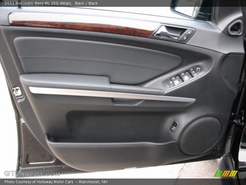 Black / Black 2011 Mercedes-Benz ML 350 4Matic