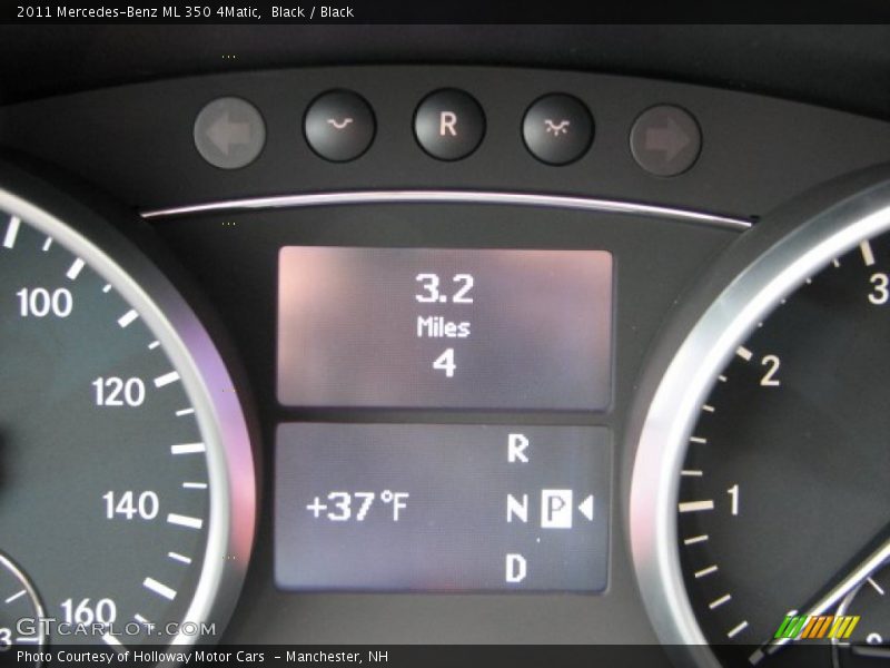 Black / Black 2011 Mercedes-Benz ML 350 4Matic