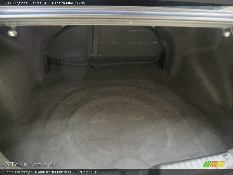 Regatta Blue / Gray 2010 Hyundai Elantra GLS