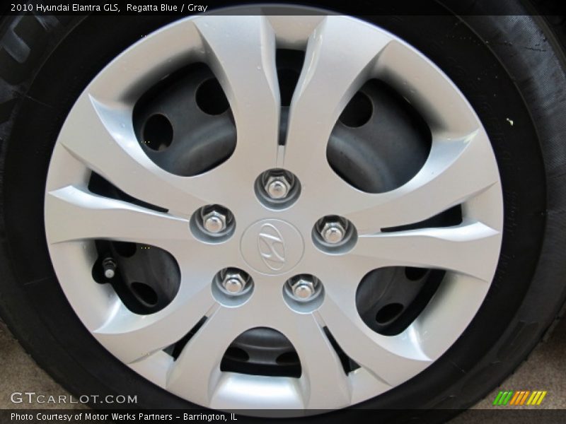 Regatta Blue / Gray 2010 Hyundai Elantra GLS