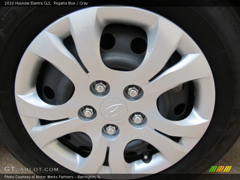 Regatta Blue / Gray 2010 Hyundai Elantra GLS