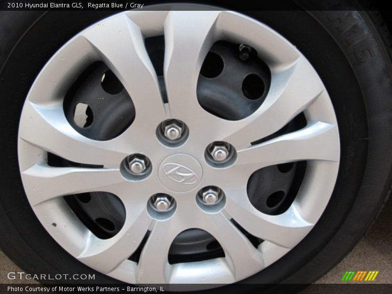 Regatta Blue / Gray 2010 Hyundai Elantra GLS