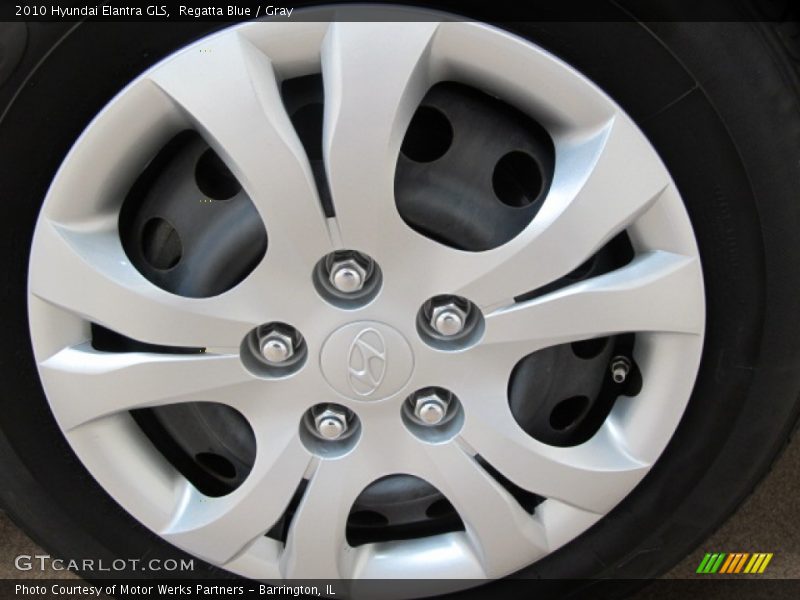 Regatta Blue / Gray 2010 Hyundai Elantra GLS