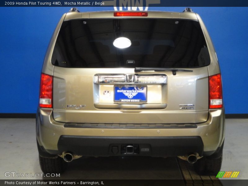 Mocha Metallic / Beige 2009 Honda Pilot Touring 4WD