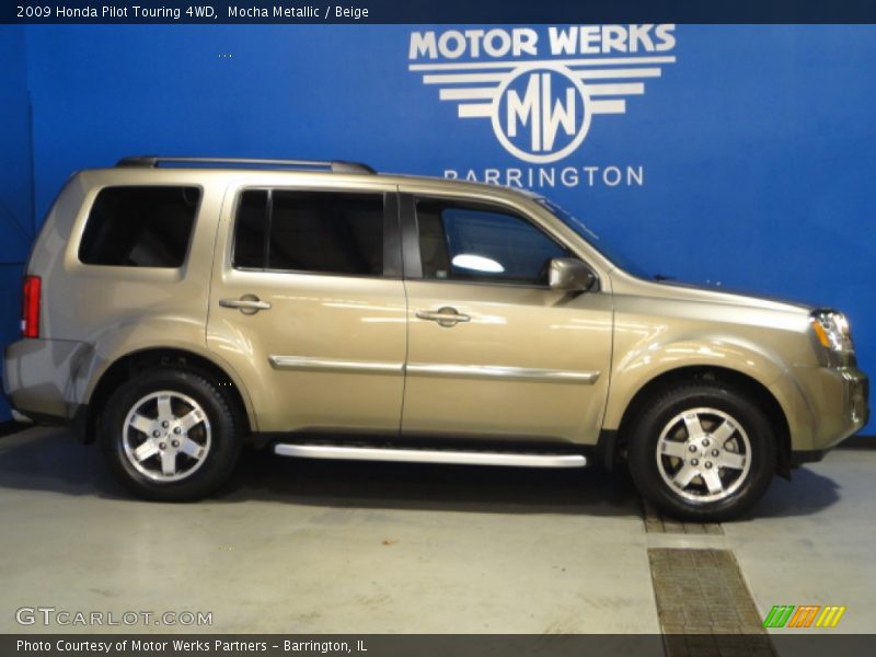 Mocha Metallic / Beige 2009 Honda Pilot Touring 4WD