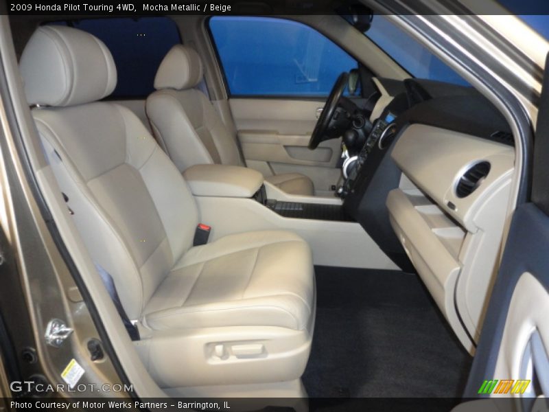 Mocha Metallic / Beige 2009 Honda Pilot Touring 4WD