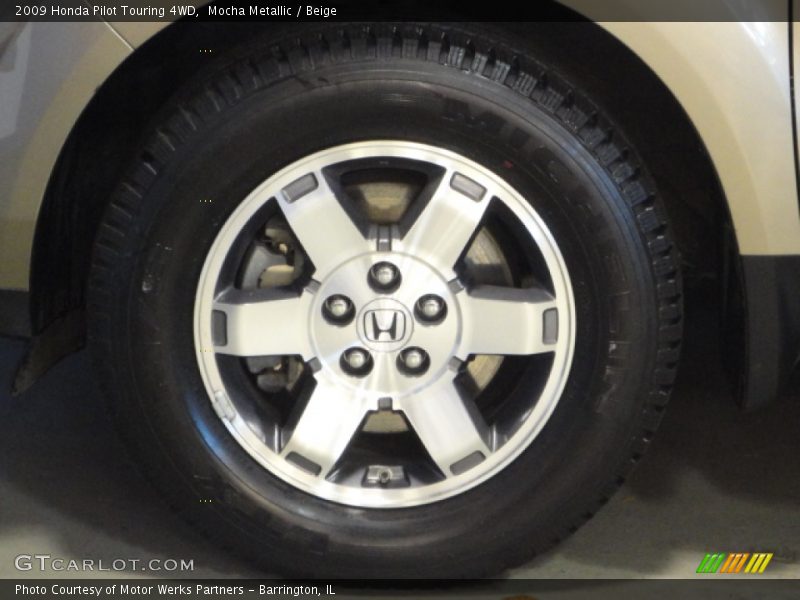 Mocha Metallic / Beige 2009 Honda Pilot Touring 4WD