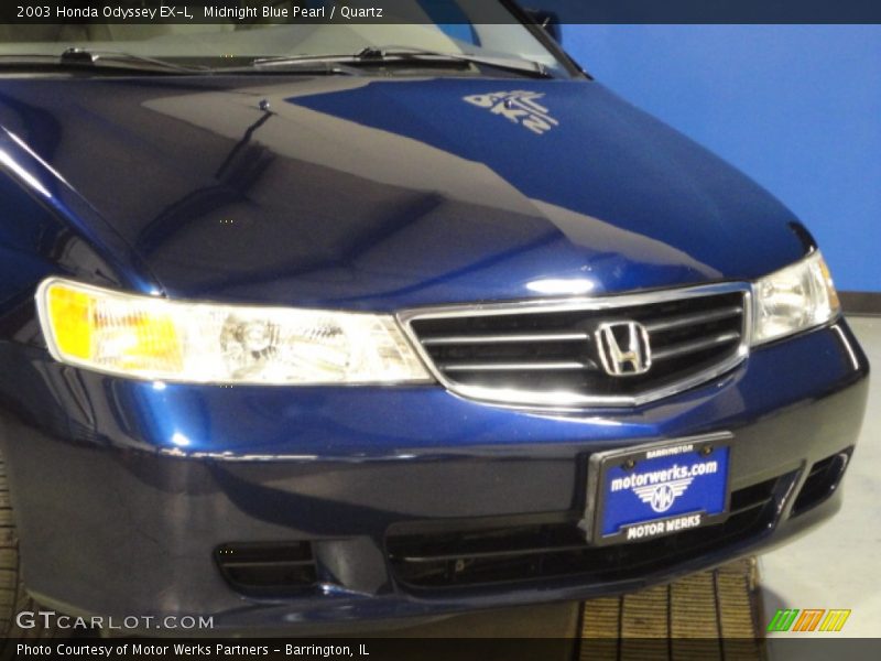 Midnight Blue Pearl / Quartz 2003 Honda Odyssey EX-L