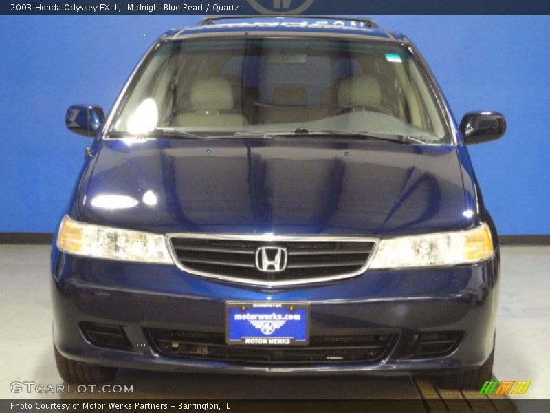 Midnight Blue Pearl / Quartz 2003 Honda Odyssey EX-L