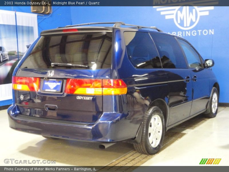 Midnight Blue Pearl / Quartz 2003 Honda Odyssey EX-L