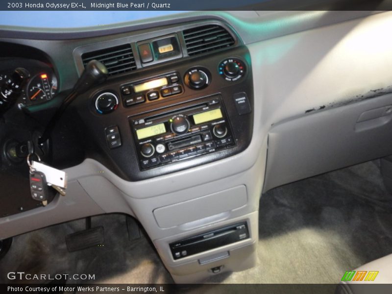 Midnight Blue Pearl / Quartz 2003 Honda Odyssey EX-L