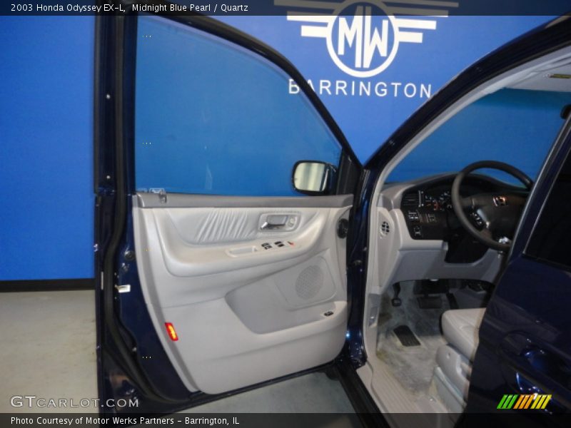 Midnight Blue Pearl / Quartz 2003 Honda Odyssey EX-L