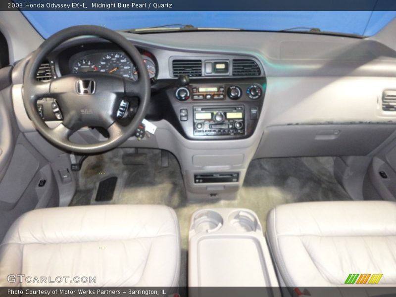 Midnight Blue Pearl / Quartz 2003 Honda Odyssey EX-L