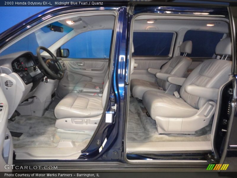 Midnight Blue Pearl / Quartz 2003 Honda Odyssey EX-L